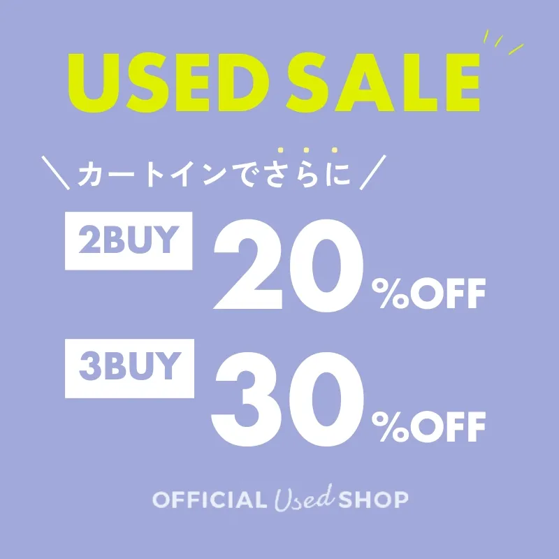 5_2USED2BUY20%OFF 3BUY30%OFFのサムネイル